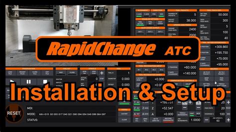ATC Automatic Tool Changer Mach3 Script Screenset .